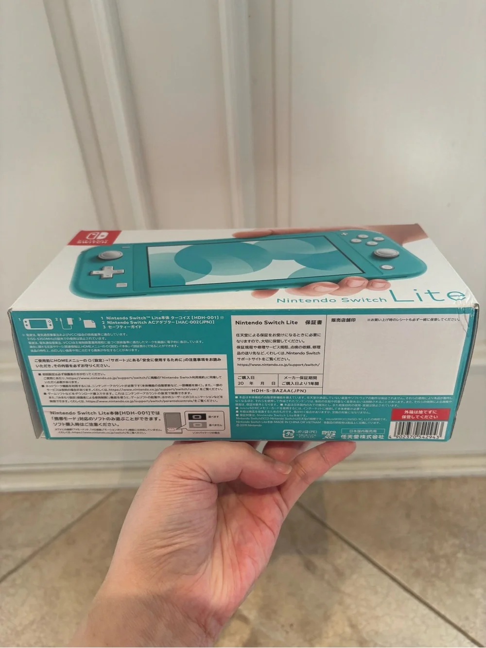 Open Box Nintendo Switch Lite - Turquoise.